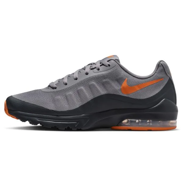 Financial Disposal Nike Air Max Invigor 749680-009 Men's Sneakers Low Cut NIKE AIR MAX INVIGOR Gray Black Orange No Returns 2025 KSN