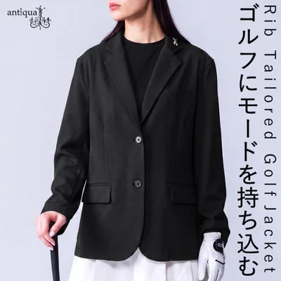 ANTIQUA GOLF×STCH ジャケット レディース 送料無料 ・メール便不可