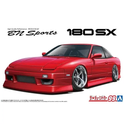アオシマ ザ・チューンドカー No.99 1/24 BNスポーツ RPS13 180SX '96 Ver.1 (ニッサン) プラモデル