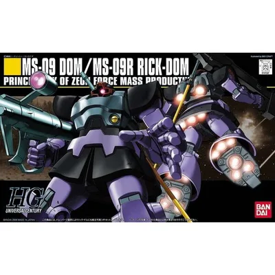 BANDAI SPIRITS HGUC ドム/リックドム 機動戦士ガンダム