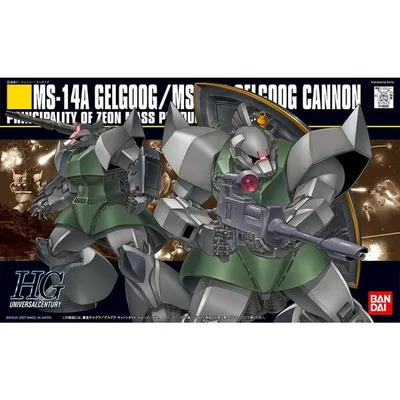 BANDAI SPIRITS HGUC 量産ゲルググ/ゲルググキャノン 機動戦士ガンダム