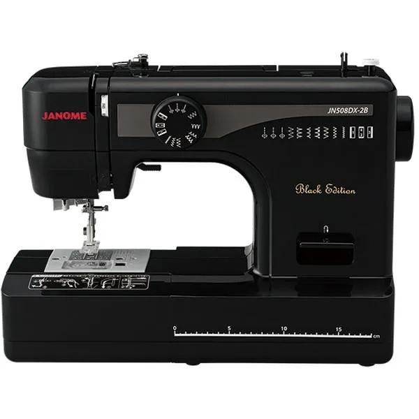 ジャノメ JN508DX2B ブラック 電動ミシン