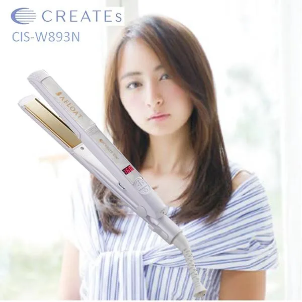 【正規品 送料無料】アフロート クレイツイオンアイロン CIS-W893N クレイツ ヘアアイロン ストレート ヘアーアイロン ストレートアイロン クレイツイオン