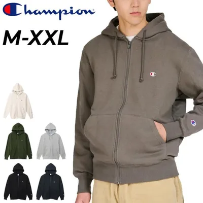 チャンピオン スウェット フルジップ パーカー 裏起毛 メンズ Champion ジップフーデッドスウェットシャツ 長袖 パーカ 秋冬 保温 スエット 無地 /C3-Y140