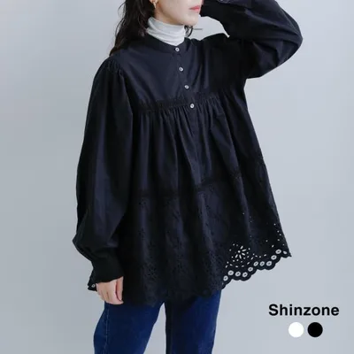 シンゾーン Shinzone コットン チャーチ ブラウス CHURCH BLOUSE 26amsbl06 レディース 秋冬 2026aw新作【クーポン対象】