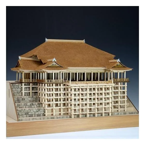 ウッディジョー木製建築模型1/150清水寺