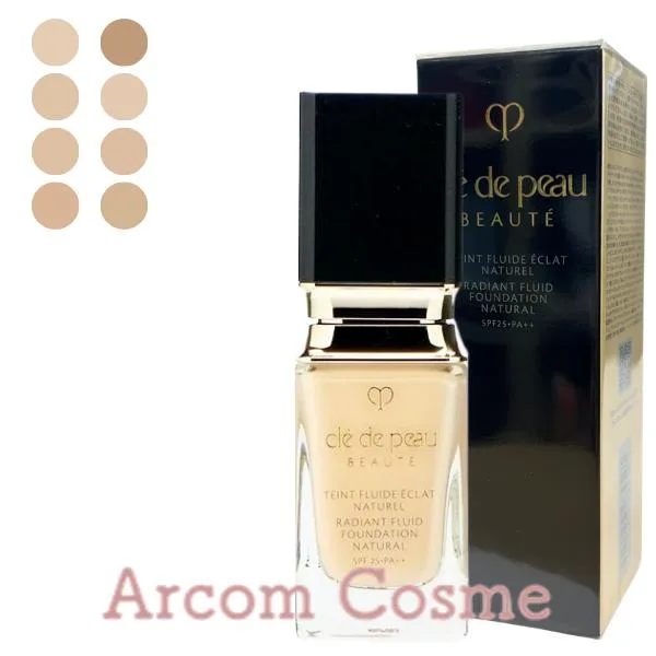 資生堂 クレドポーボーテ タンフリュイドエクラ ナチュレル 全8色 リキッドファンデーション 35mL cle de peau BEAUTE
