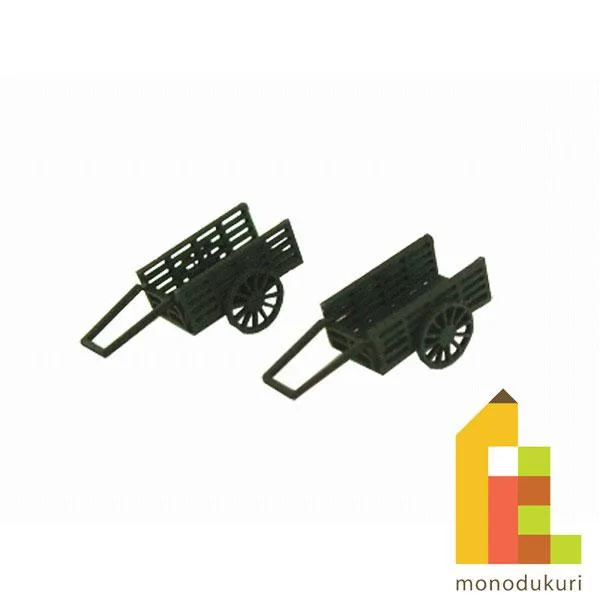 (ネコポス配送可)さんけい みにちゅあーとキット 1/150 ジオラマオプションキット (リヤカー) MP04-18