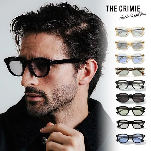 クライミー サングラス CRIMIE MIKE BIKER SHADE SUNGLASSES メンズ ボストンタイプ カラーレンズ メガネ 送料無料 ストリート