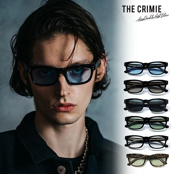 クライミー サングラス CRIMIE ROB BIKER SHADE SUNGLASSES メンズ ウェリントンタイプ バイカーシェード カラーレンズ