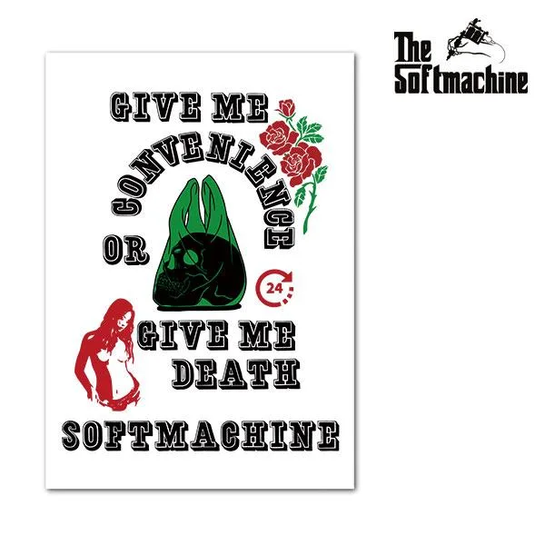 ソフトマシーン ポスター SOFTMACHINE VALUE POSTER (POSTER) メンズ