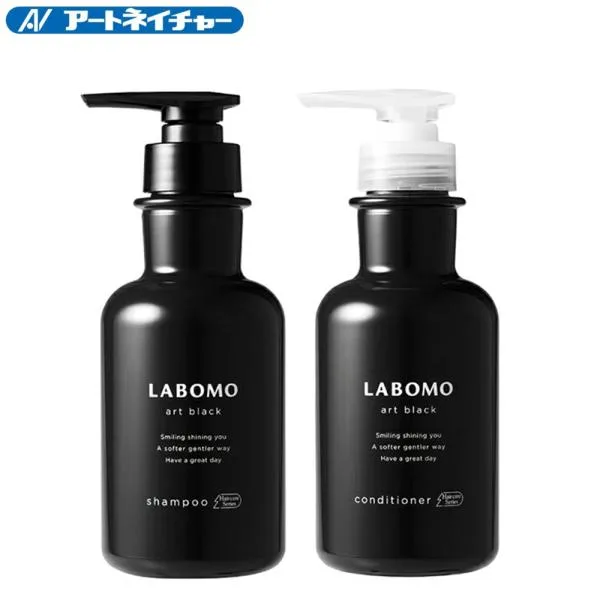 シャンプー&コンディショナー 2点セット 薬用 医薬部外品 フケ かゆみ メンズ アートネイチャー ラボモ アートブラック 夏キャン