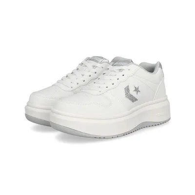 converse コンバース NX361 PS レディースシューズ 厚底スニーカー プラットフォーム ネクスター361PS 38002290 ホワイト/シルバー