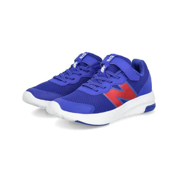 new balance ニューバランス PT578 V1【超軽量】キッズスニーカー ランニングシューズ 子供靴 ストラップ 運動会 1本ベルト PT578TA ブルー/レッド