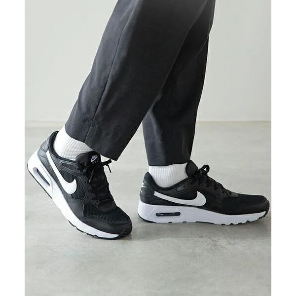 NIKE ナイキ AIR MAX SC メンズスニーカー エアマックスSC CW4555 002 ブラック ホワイト ブラック