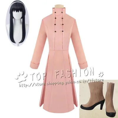 SPY×FAMILY スパイファミリー コスプレ衣装 ヨル・フォージャー いばら姫 日常服 私服 ホームウェア コスプレ仮装 学園祭 文化祭 (ウィッグ、靴追加 )