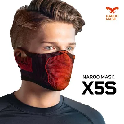 NAROO MASK ナルーマスク X5s フェイスマスク スポーツマスク UVカット 日焼け防止 防風 防塵 花粉 ランニング 自転車 釣り アウトドア 洗える 男女兼用