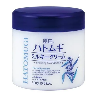 熊野油脂 麗白 ハトムギミルキークリーム 300g