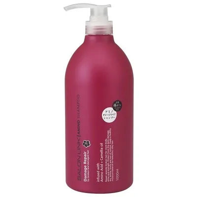 熊野油脂 サロンリンク アミノ ダメージリペア 椿 シャンプー 1000ml