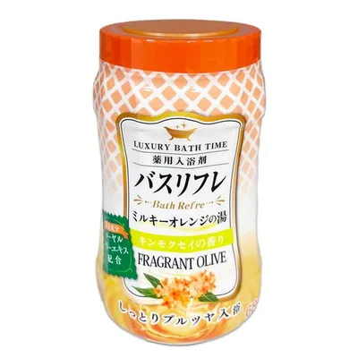 ライオンケミカル バスリフレ 薬用 入浴剤 キンモクセイ にごり湯 本体 680g