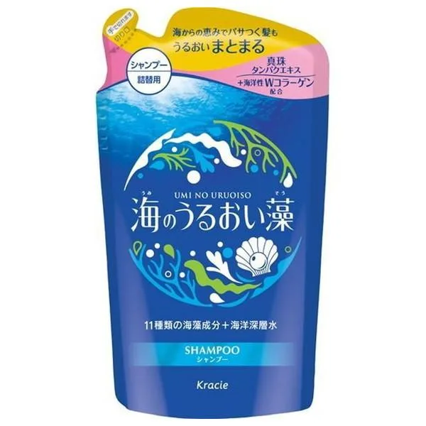 クラシエ 海のうるおい藻 うるおいケア シャンプー 詰替用 400ml