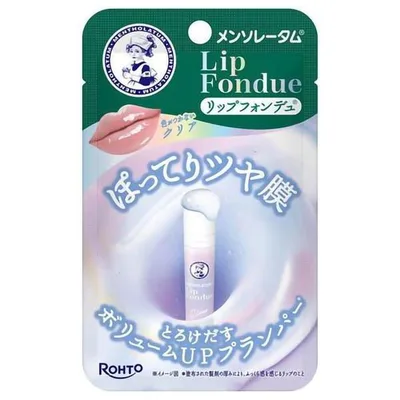 ロート製薬 メンソレータム リップフォンデュ クリア リップスティック