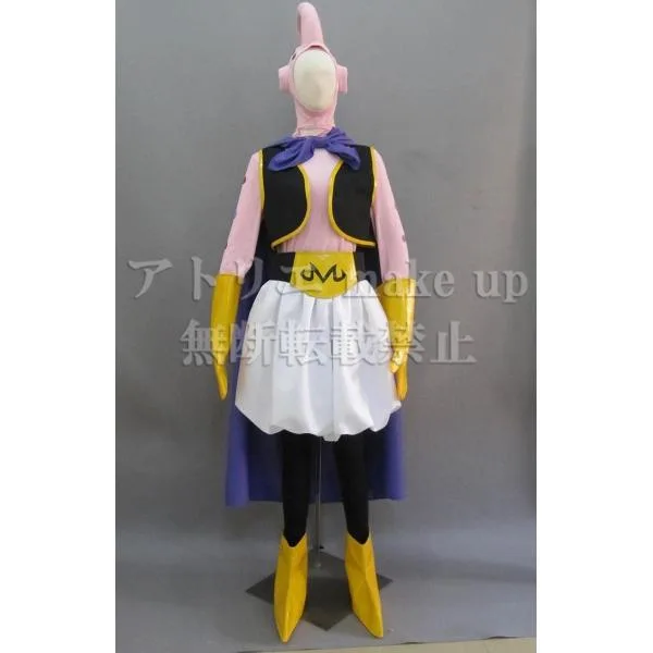 【ドラゴンボール コスプレ 衣装】魔人ブウ ハロウィン コスチューム 衣装 ゲーム アニメ 映画 オーダーメイド