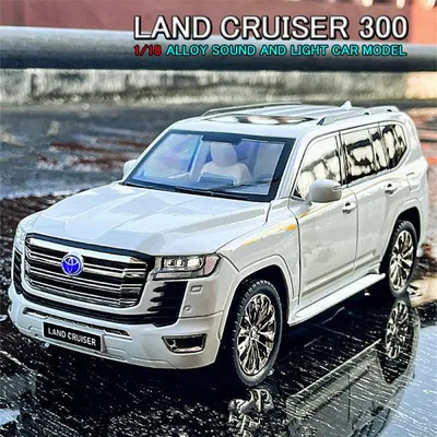 トヨタ LAND CRUISER ランドクルーザー 1/18 ミニカー 全2色 ライト点灯 エンジンサウンド 合金モデル 模型 ジオラマ