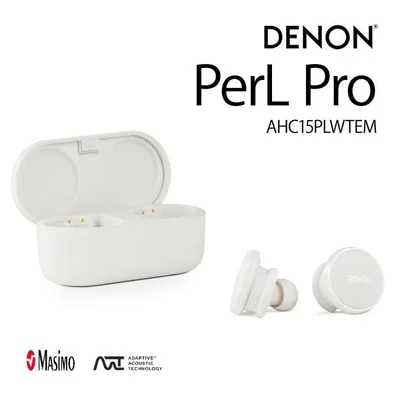 DENON - PerL Pro/ホワイト(AHC15PLWTEM)ノイズキャンセリング・完全ワイヤレスイヤホン【在庫有り即納】