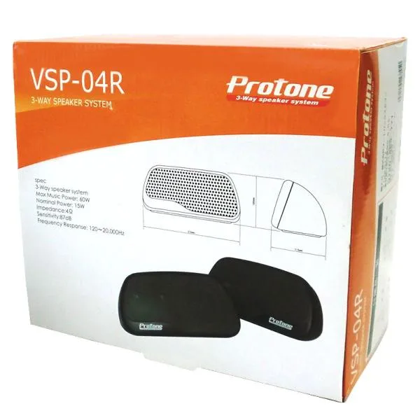 プロトーン VSP−04R 3ウェイ置型スピーカー