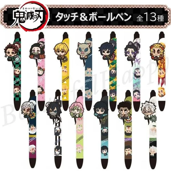 タッチペン ボールペン 鬼滅の刃 タッチ&ボールペン iPad iPhone おしゃれ きめつグッズ キャラクター 文具