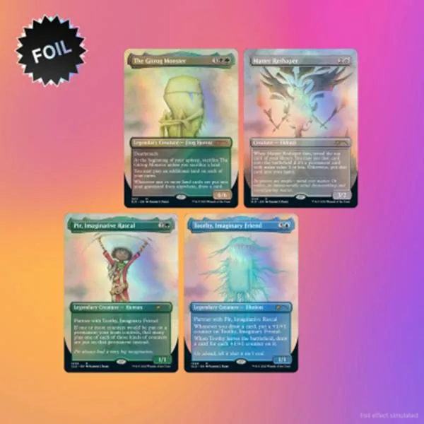 マジック:ザ・ギャザリング Secret Lair AUG2022 Superdrop Imaginary Friends Traditional Foil Edition MTG 並行輸入品