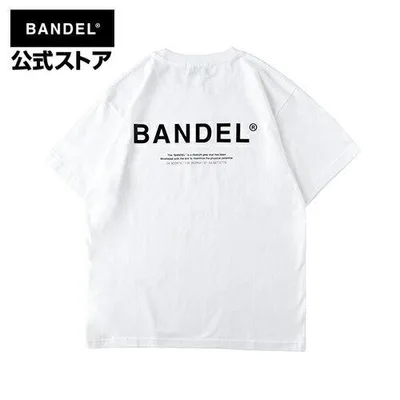 バンデル BANDEL Tシャツ GHOST Short Sleeve T BAN-T011 White×Black Tシャツ 半袖(白×黒・ホワイト×ブラック)メンズ レディース スポーツ