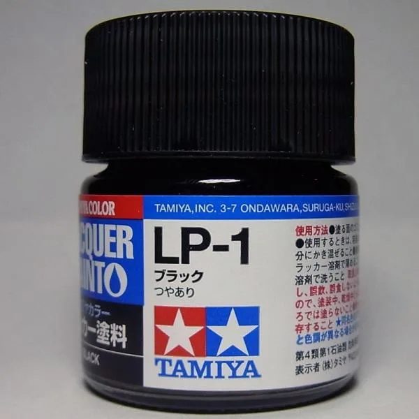 LP-1 ブラック タミヤカラー ラッカー塗料