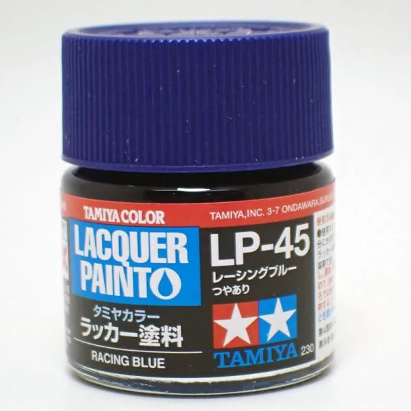 LP-45 レーシングブルー タミヤカラー ラッカー塗料 Item82145