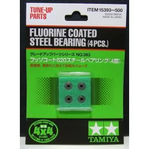 ミニ四駆 フッソコート620スチールベアリング 4個 タミヤ ミニ四駆用パーツ GP.393 ITEM15393
