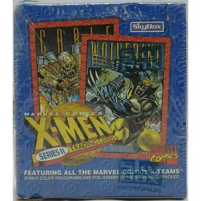 X-MEN英語版 1993 Skybox X-Men Series 2 Wax Box 未開封 トレーディングカード ホビーボックス