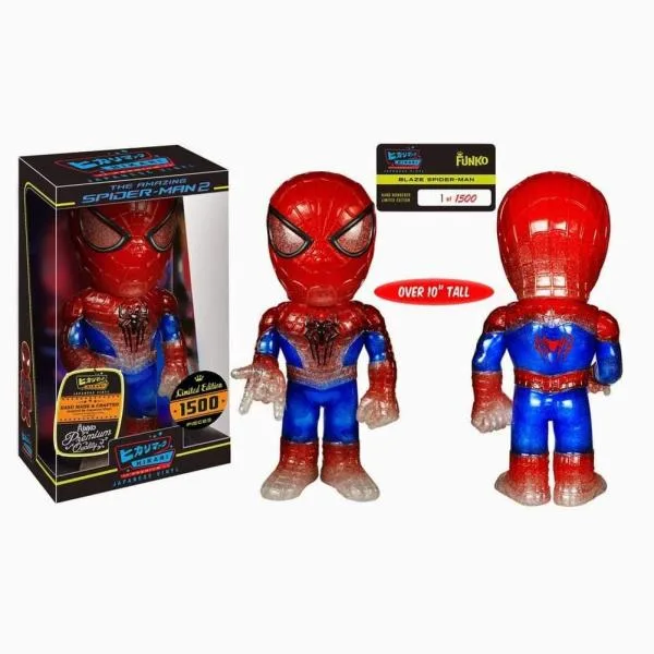 ファンコ マーベル アメイジング・スパイダーマン2 ヒカリマァク ビニールフィギュア ソフビ