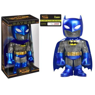 ファンコ バットマン ブルーメタリック ソフビ フィギュア ヒカリ