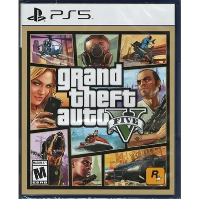 Grand Theft Auto V - PlayStation 5 北米版 PS5 プレイステーション5 海外版ソフト