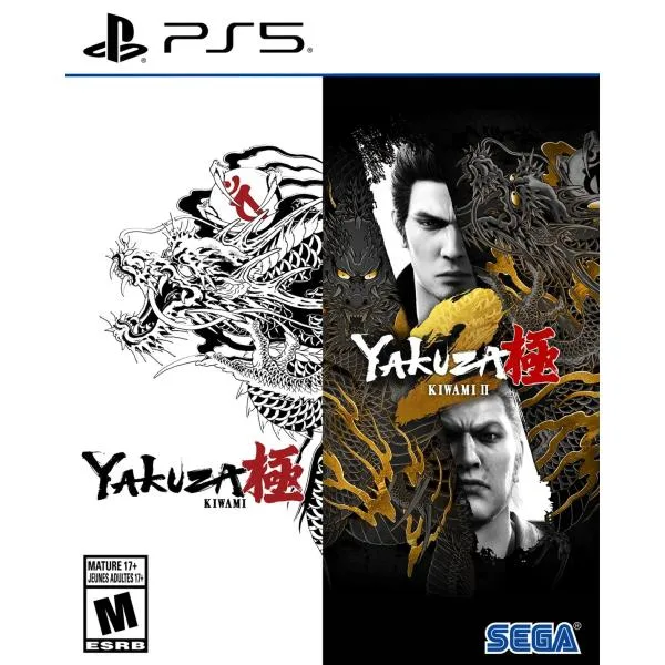 Yakuza Kiwami 1+2 - PlayStation 5 北米版 PS5 プレイステーション5 海外版ソフト