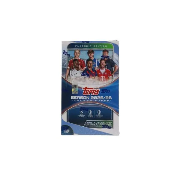 サッカー 2025/26 Topps UEFA Club Competitions Soccer Hobby Box ホビーボックス 未開封ボックス