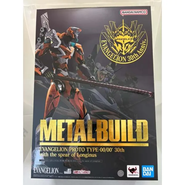 【中古】【未開封】METAL BUILD エヴァンゲリオン零号機/零号機(改) 30th with the spear of Longinus 「新世紀エヴァンゲリオン」