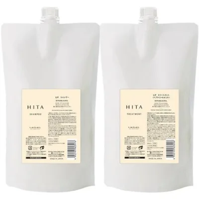ルベル ヒタ シャンプー 800ml & トリートメント800ml リフィル セット