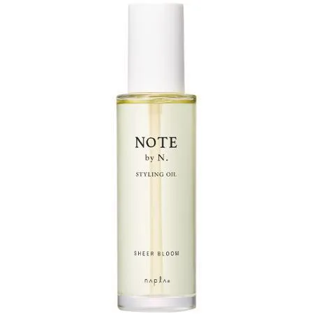 ナプラ ノート バイ エヌドット スタイリングオイル シアーブルーム 100ml NOTE by N.
