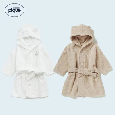 【正規販売店】ジェラートピケ gelato pique タオルローブ ベビー バスローブ PBCT229117 PBCT999067 出産祝い 男の子 女の子 ギフト kids baby ジェラピケ