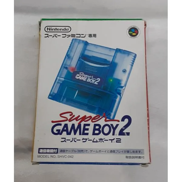 スーパーゲームボーイ2 Super GAME BOY スーパーファミコン専用 スーファミ SFC ゲーム機 箱・説明書付き 動作確認済み