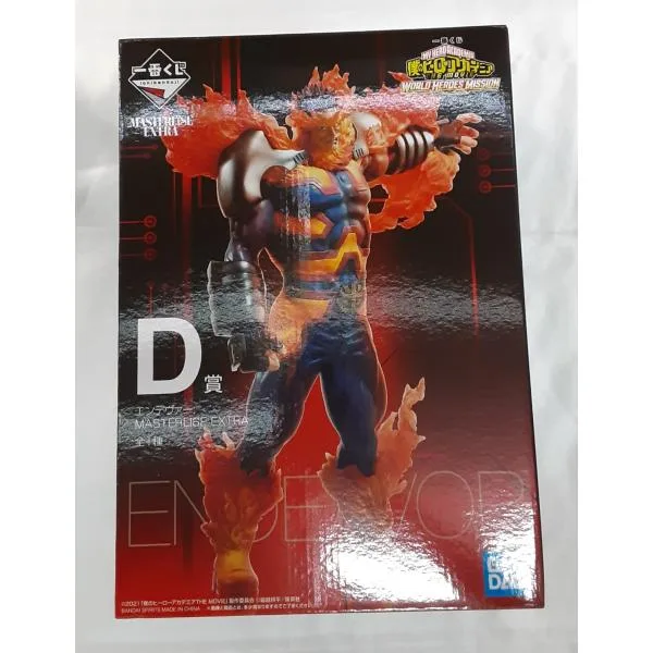 D賞 エンデヴァー MASTERLISE EXTRA 一番くじ THE MOVIE WORLD HEROES MISSION 僕のヒーローアカデミア フィギュア 未開封