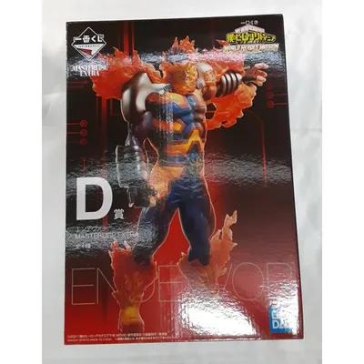 D賞 エンデヴァー MASTERLISE EXTRA 一番くじ THE MOVIE WORLD HEROES MISSION 僕のヒーローアカデミア フィギュア 未開封