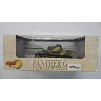 1/35 Panther G Late Model 26th Armored Regiment 1st Corps Closed Itschland France 1944 Tank Model Cyber Hobby